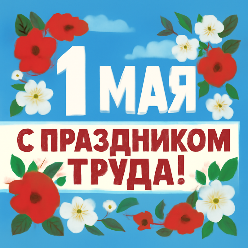 Поздравление с 1 Мая